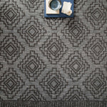 Loloi Rainier Grey / Charcoal Rug Loloi
