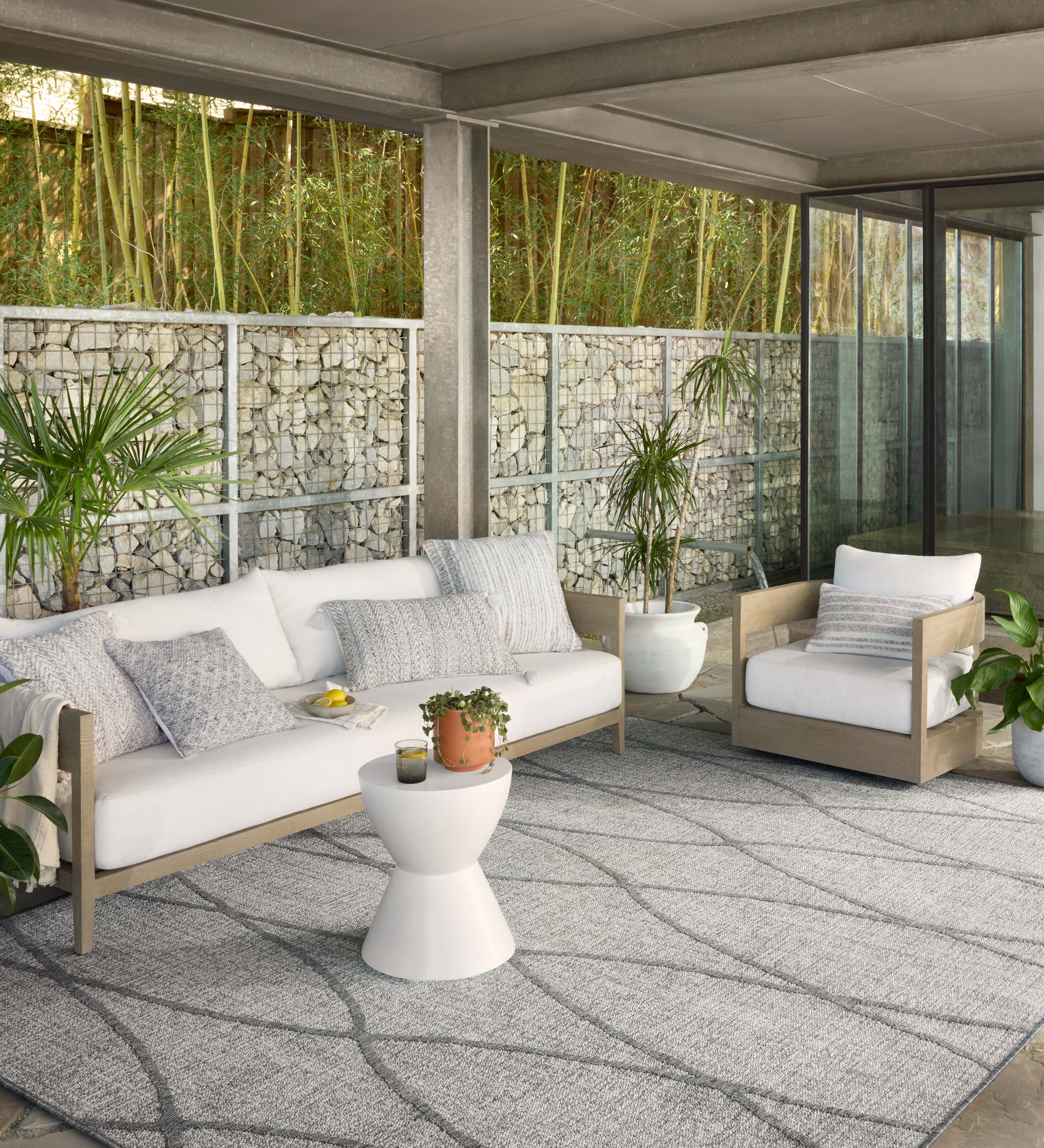 Loloi Rainier Dove / Grey Rug RUGS - synthetic Loloi