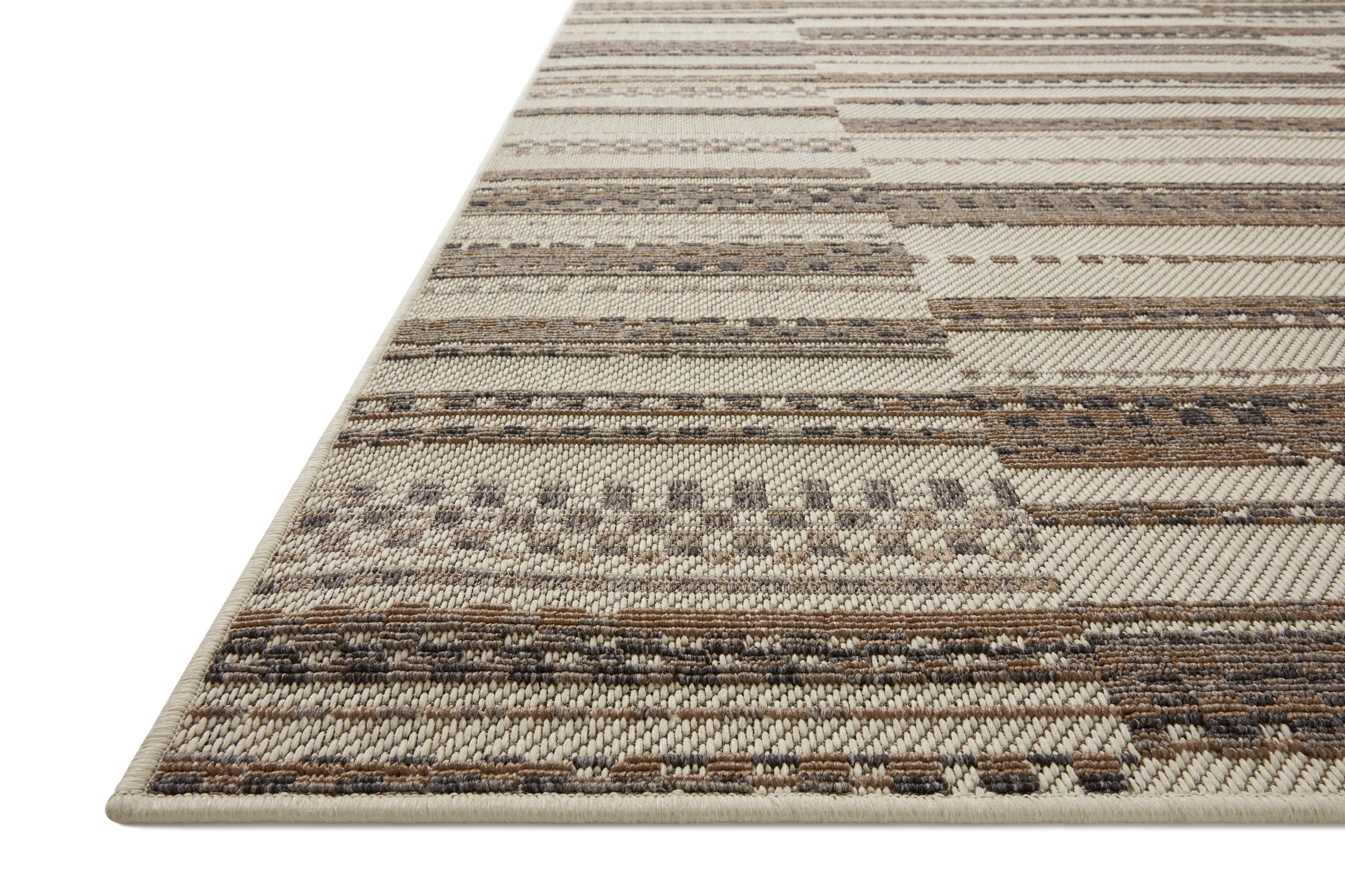 Loloi Rainier Ivory / Taupe Outdoor Rug – view 2