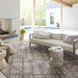 Loloi Rainier Ivory / Charcoal Rug Loloi