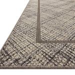 Loloi Rainier Ivory / Charcoal Rug Loloi