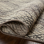 Loloi Rainier Ivory / Charcoal Rug Loloi
