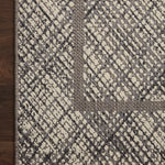Loloi Rainier Ivory / Charcoal Rug Loloi