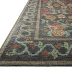 Rifle Paper Co. x Loloi Rosa Black Rug 0-RUGS-patterned Loloi
