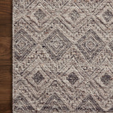 Loloi Raven Taupe / Grey Rug 0-RUGS - wool Loloi