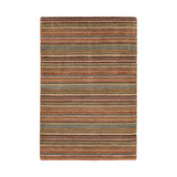 Brindle Stripe Hand Loom Knotted Wool Rug RUGS - wool Dash & Albert 2' x 3'