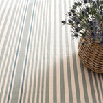 Rugby Stripe Handwoven Indoor/Outdoor Rug RUGS - synthetic Dash & Albert