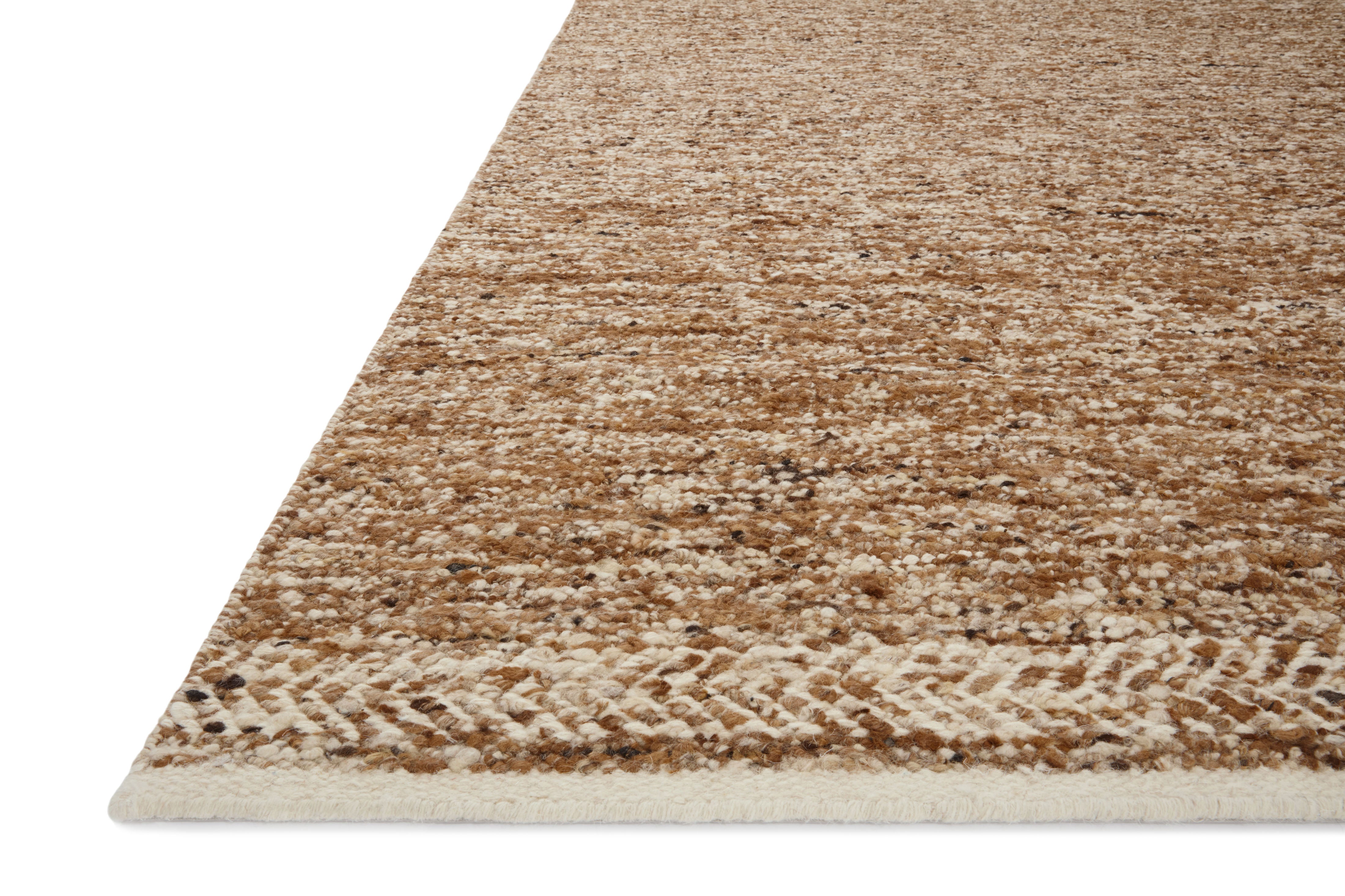 Loloi Reyla Caramel / Ivory Rug RUGS - wool Loloi