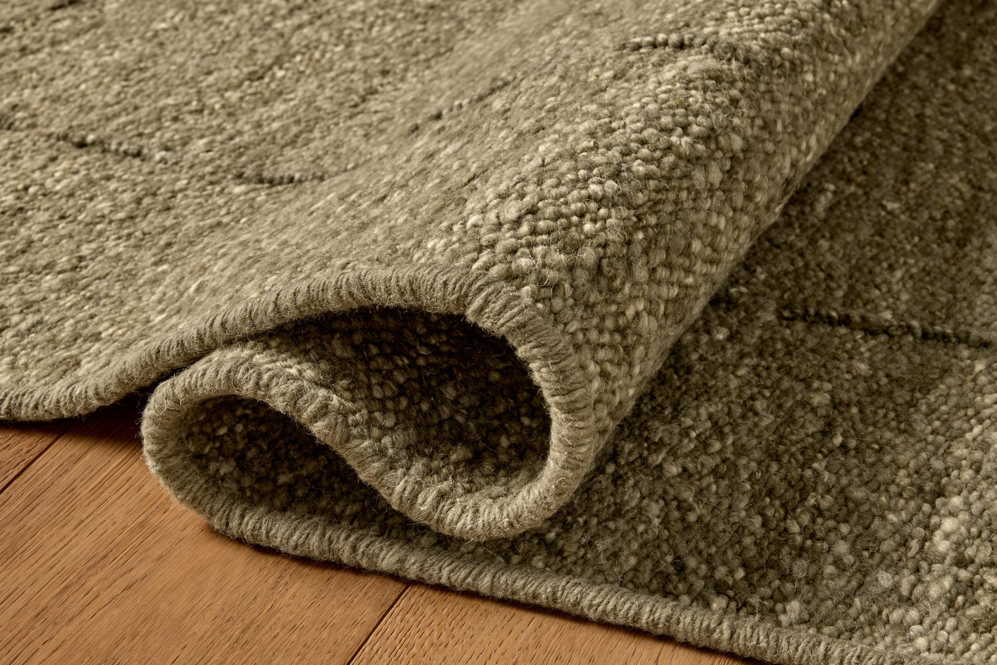 Magnolia Home x Loloi Ridge Olive / Forest Rug - Rug & Weave
