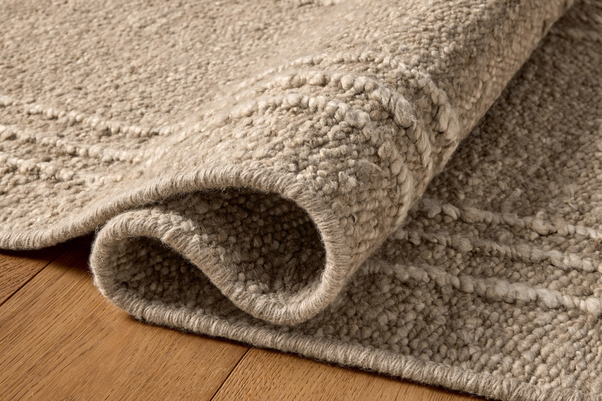 Magnolia Home x Loloi Ridge Natural / Oatmeal Rug - Rug & Weave