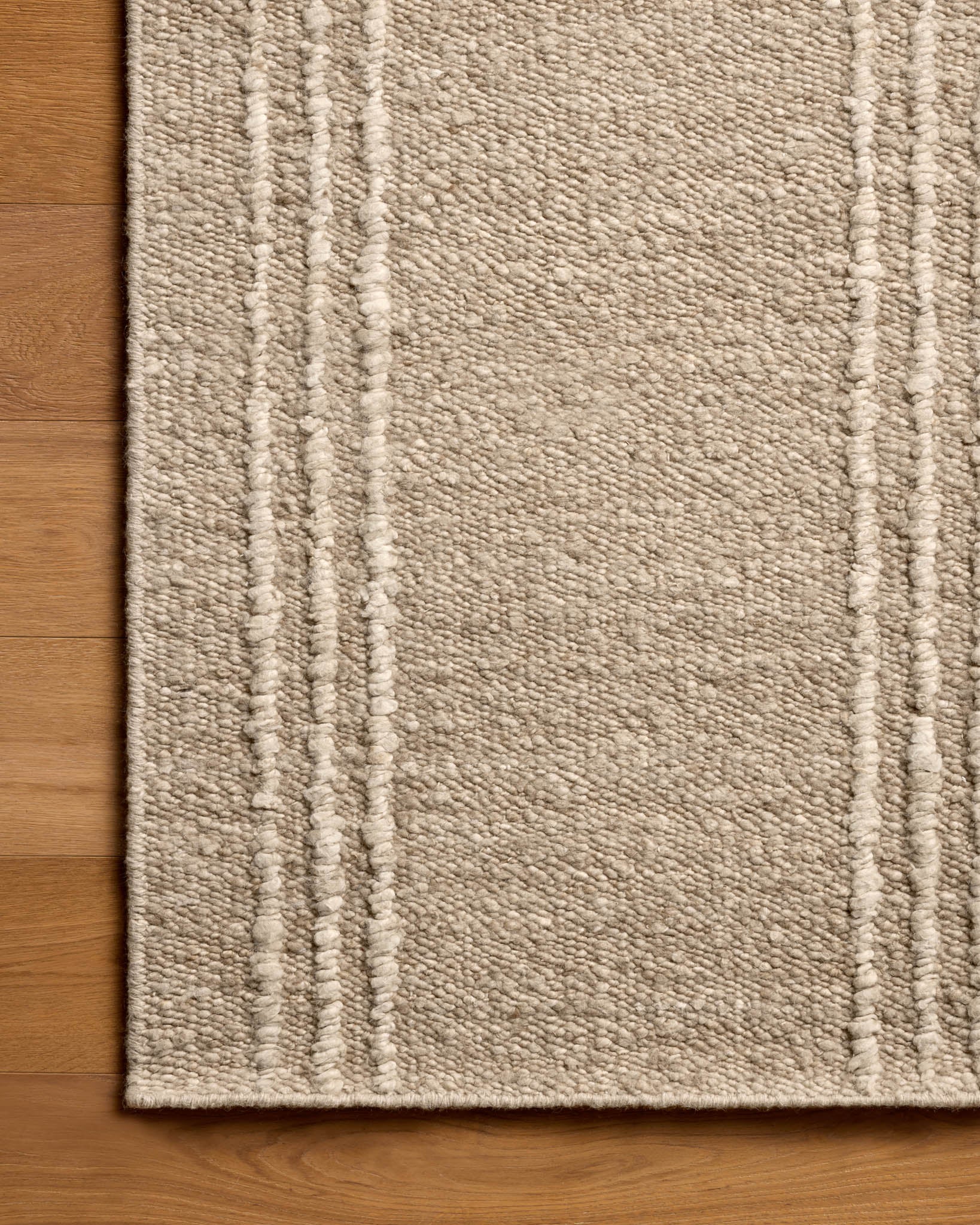 Magnolia Home x Loloi Ridge Natural / Oatmeal Rug - Rug & Weave