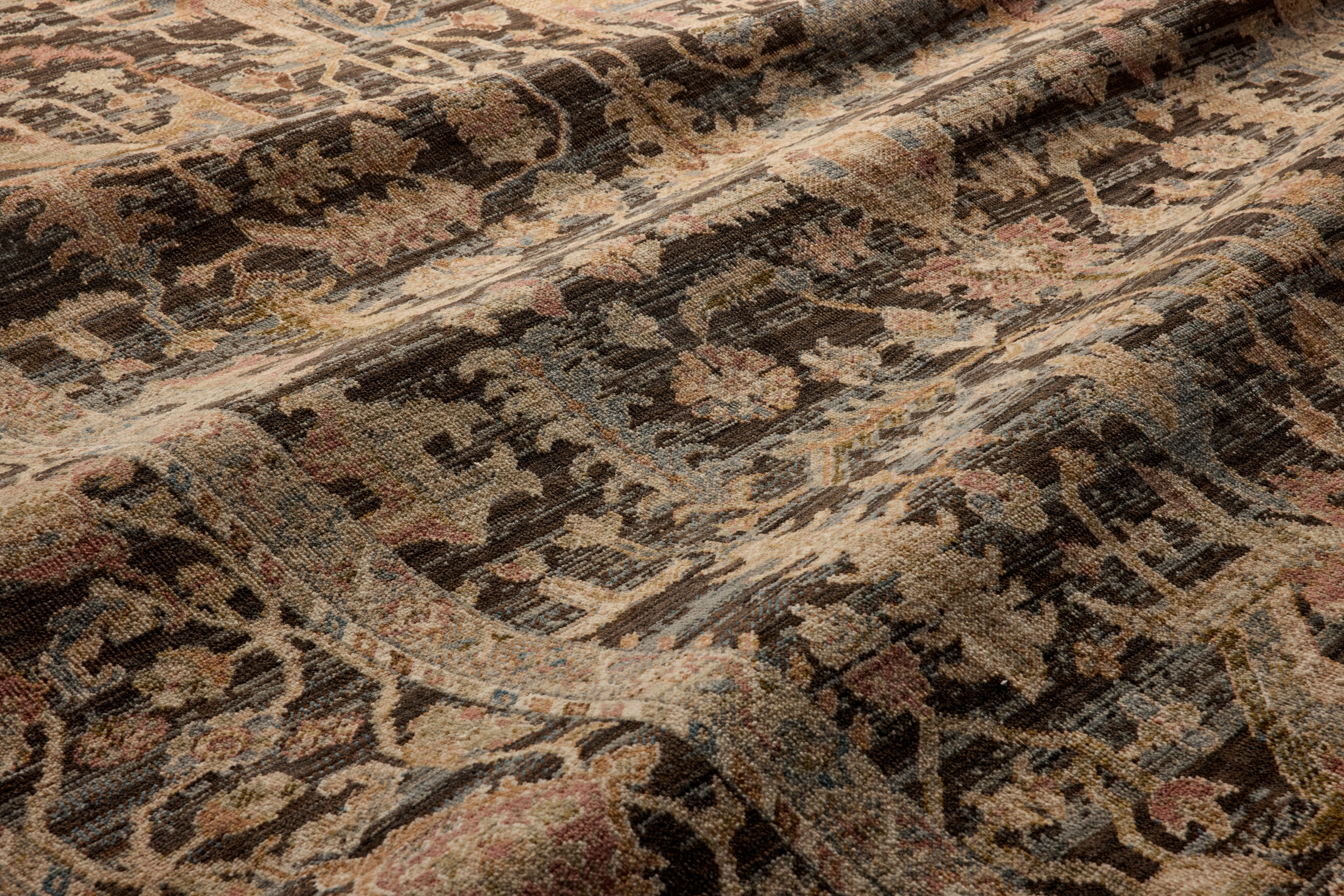 Loloi Reign Midnight / Sunset Square Rug RUGS - wool Loloi