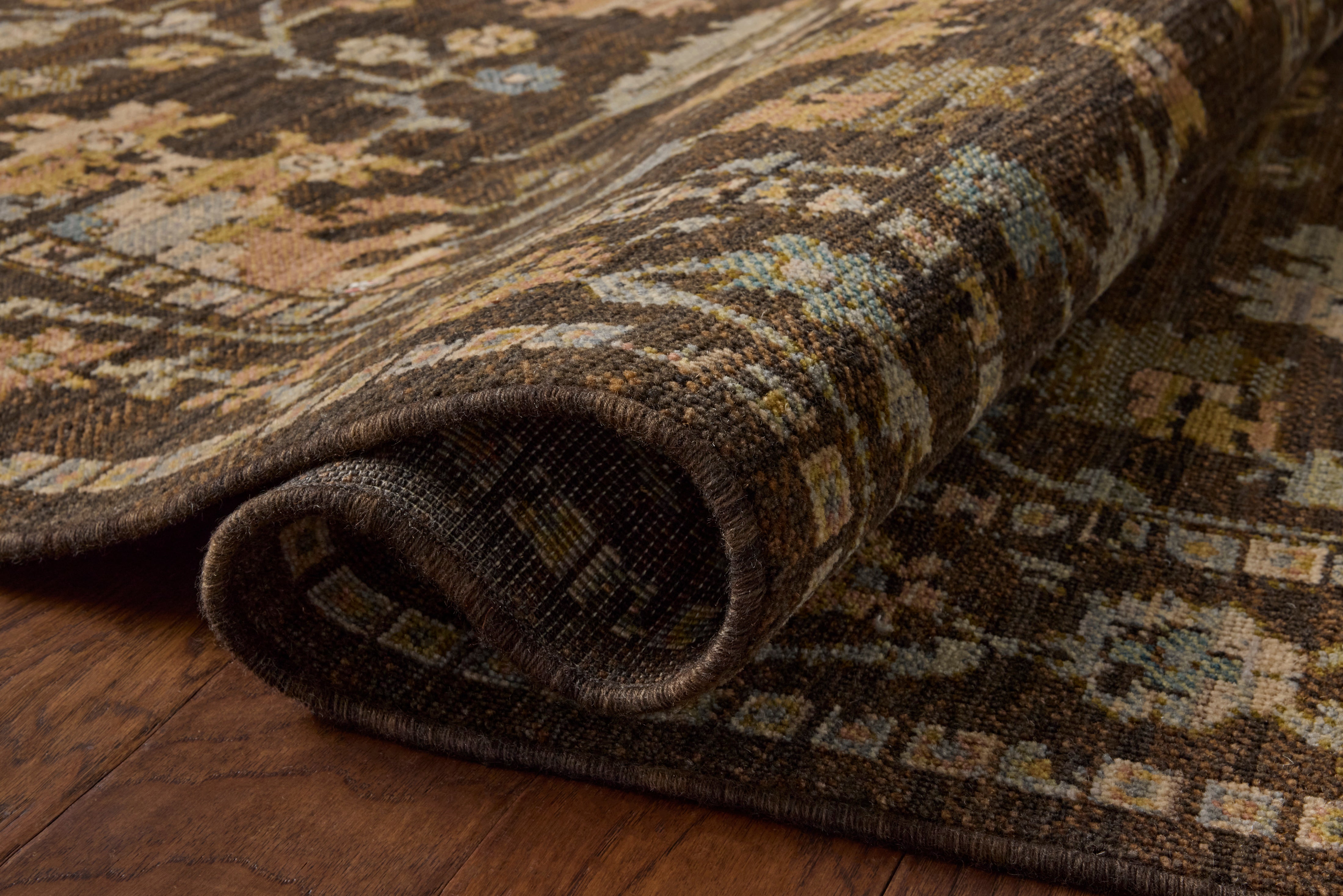 Loloi Reign Bark / Multi Square Rug RUGS - wool Loloi