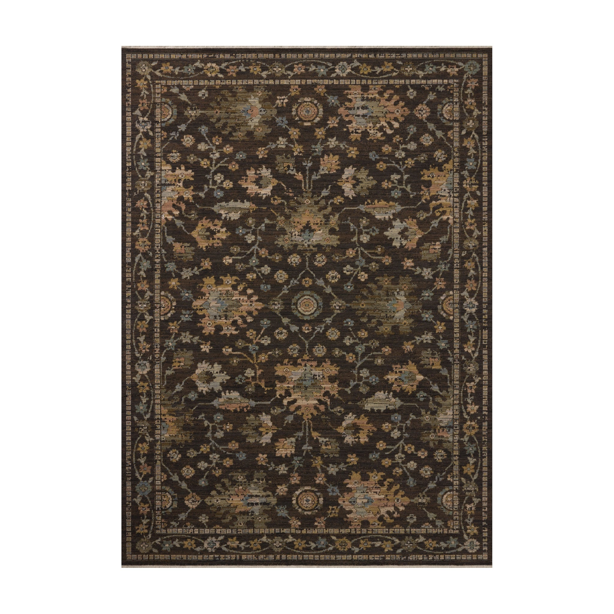 Loloi Reign Bark / Multi Square Rug RUGS - wool Loloi 7'9" x 7'9" Square