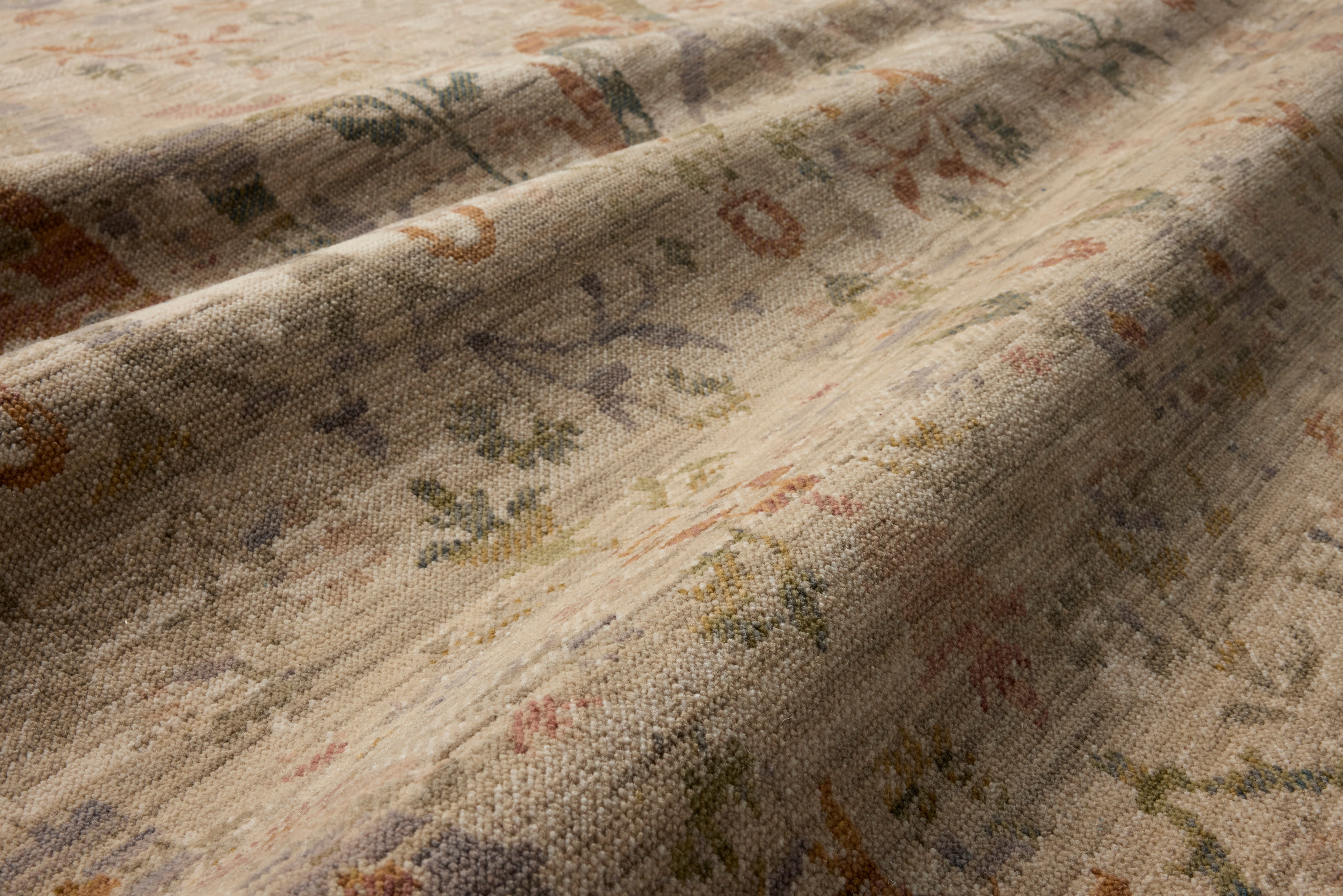 Loloi Reign Fog / Multi Rug RUGS - wool Loloi 18" x 18"
