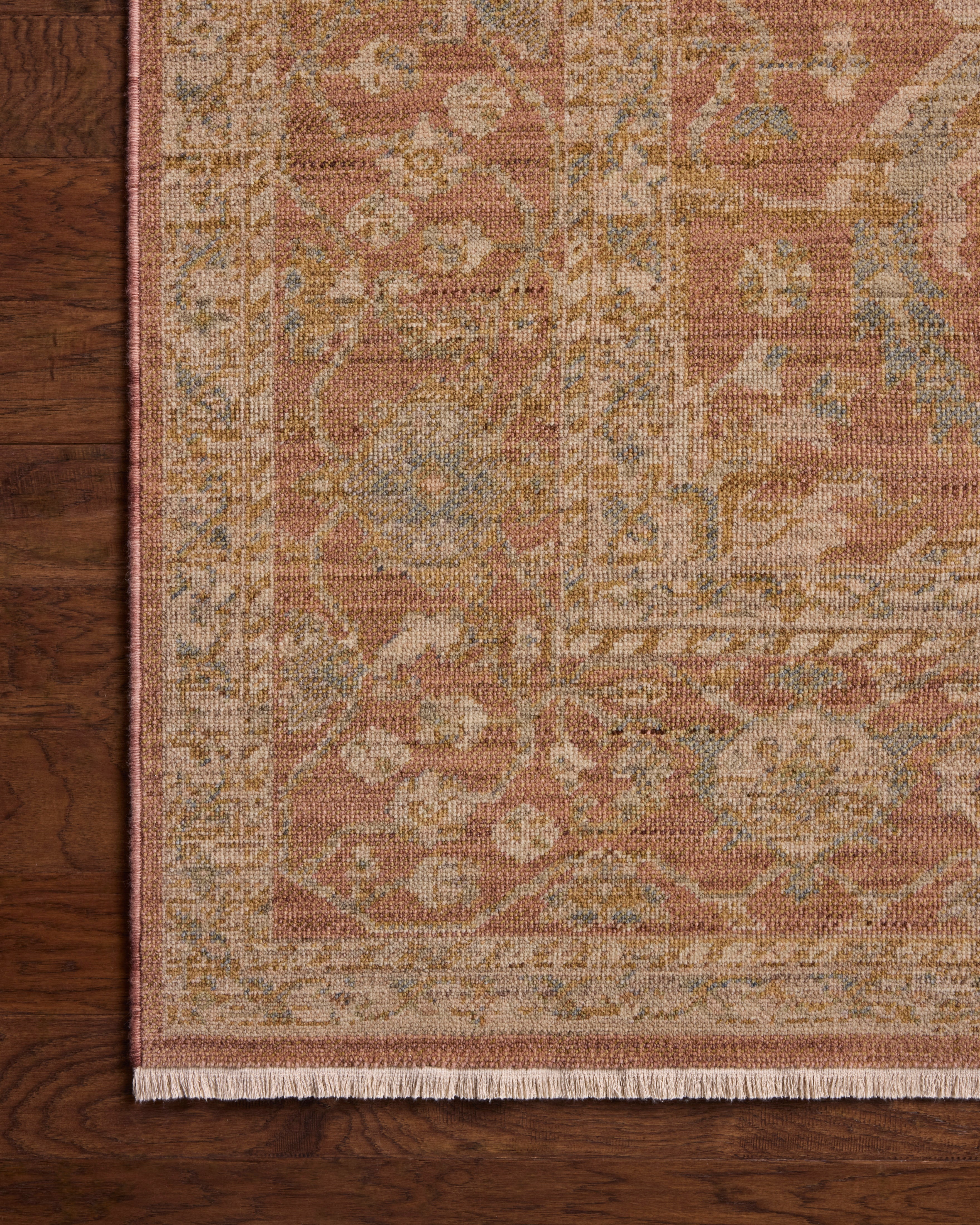 Loloi Reign Terracotta / Sky Rug RUGS - wool Loloi