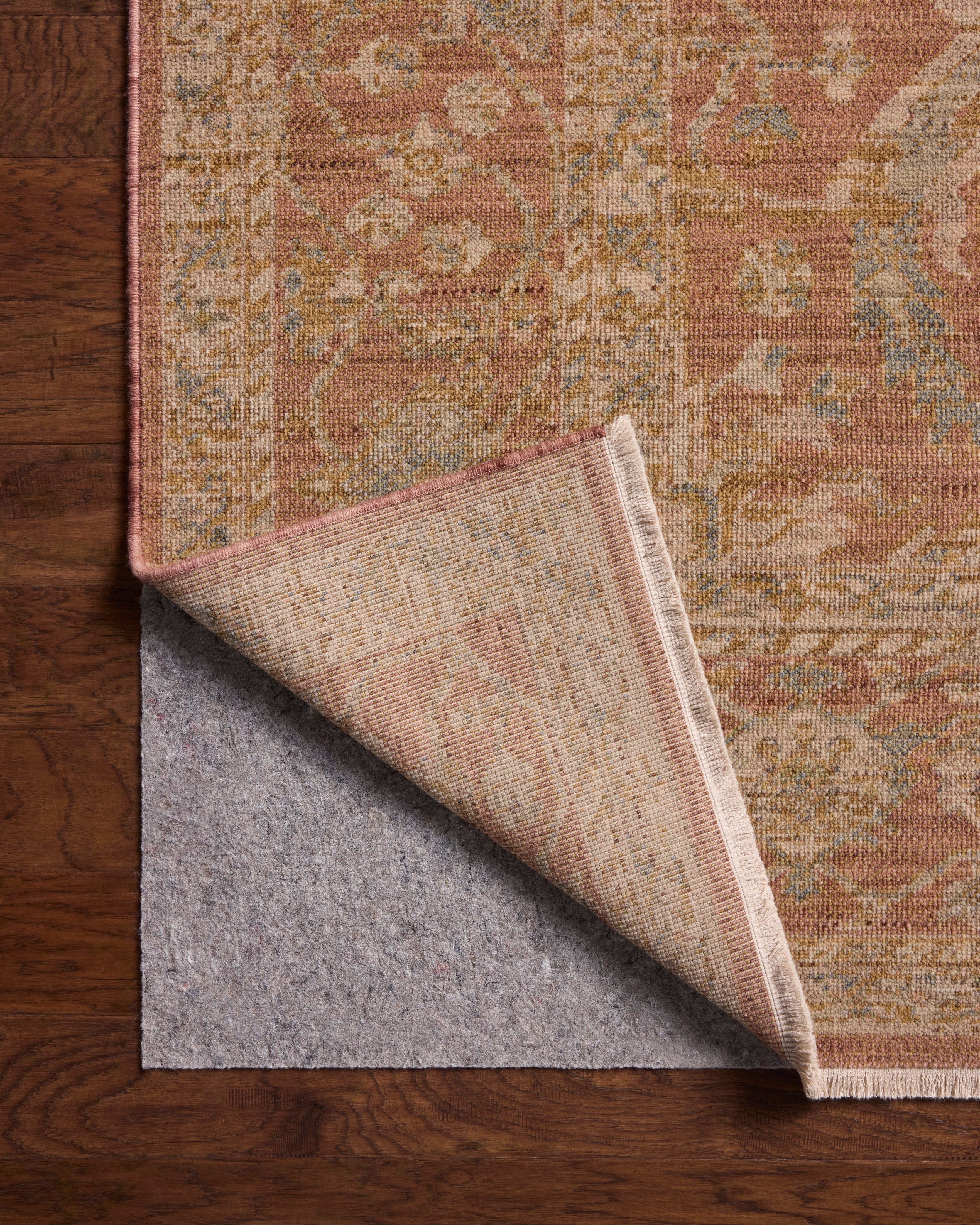 Loloi Reign Terracotta / Sky Rug RUGS - wool Loloi 18" x 18"