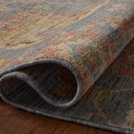 Loloi Reign Denim / Multi Rug RUGS - wool Loloi 18" x 18"