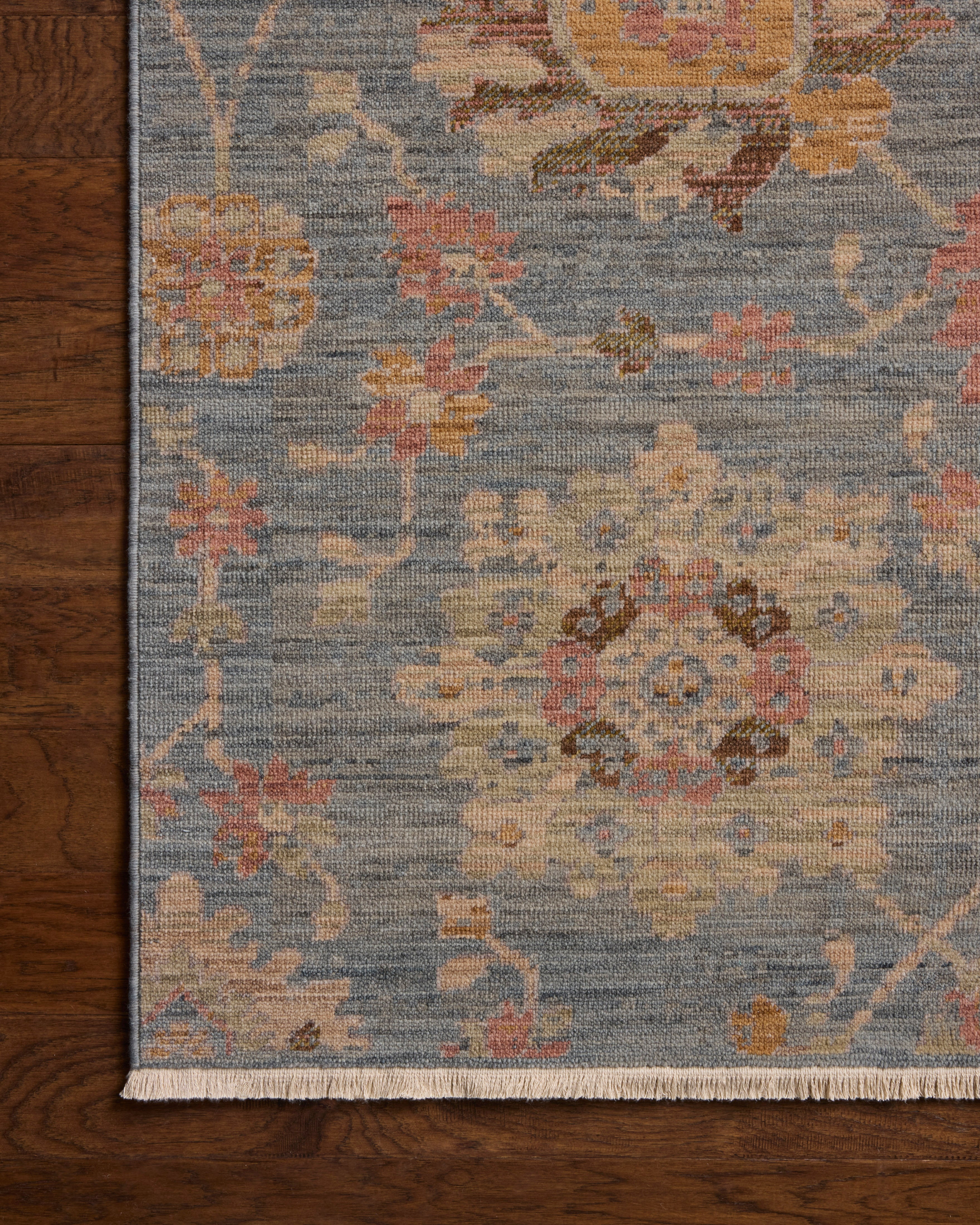 Loloi Reign Denim / Multi Rug RUGS - wool Loloi 18" x 18"