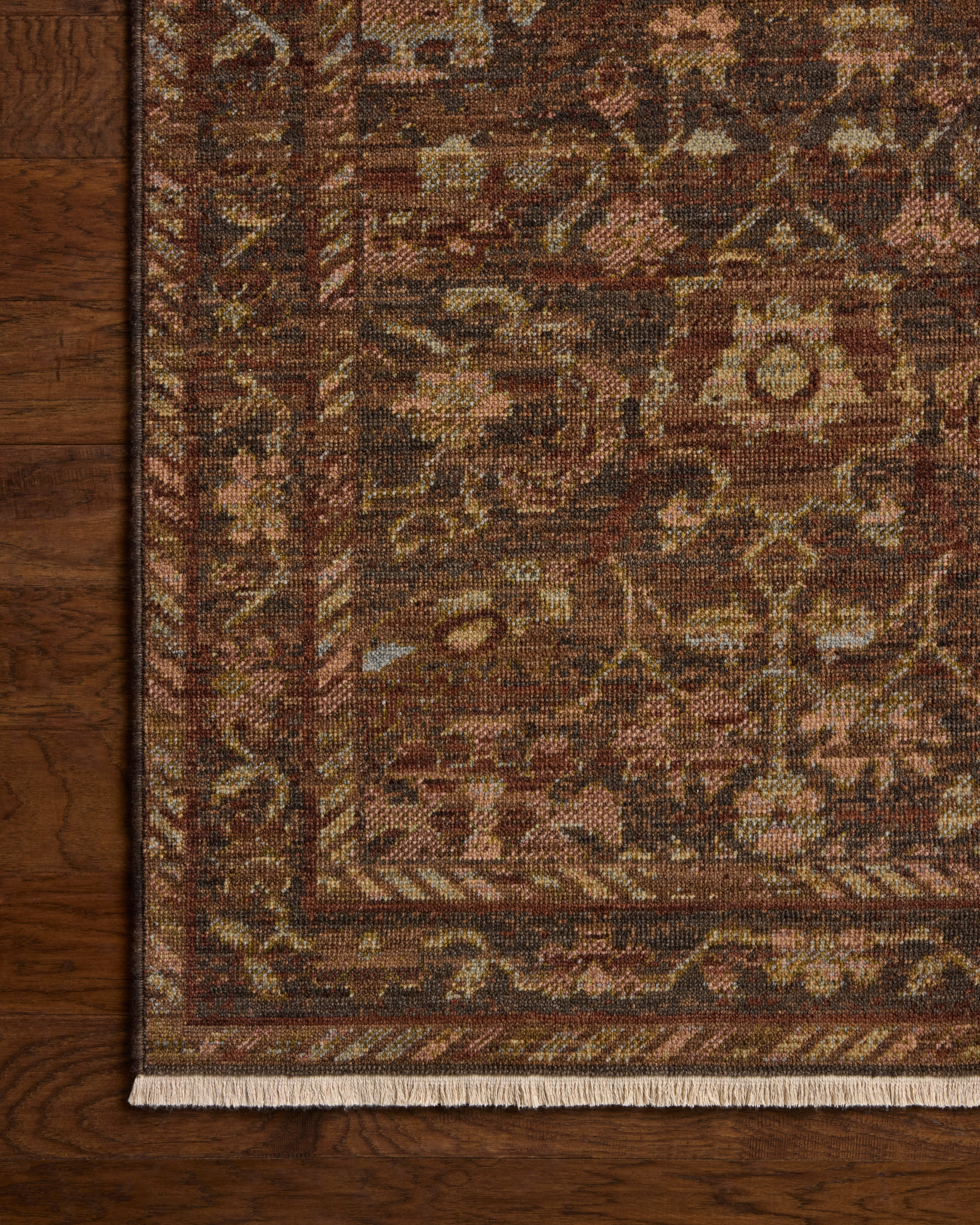 Loloi Reign Earth / Clay Square Rug RUGS - wool Loloi
