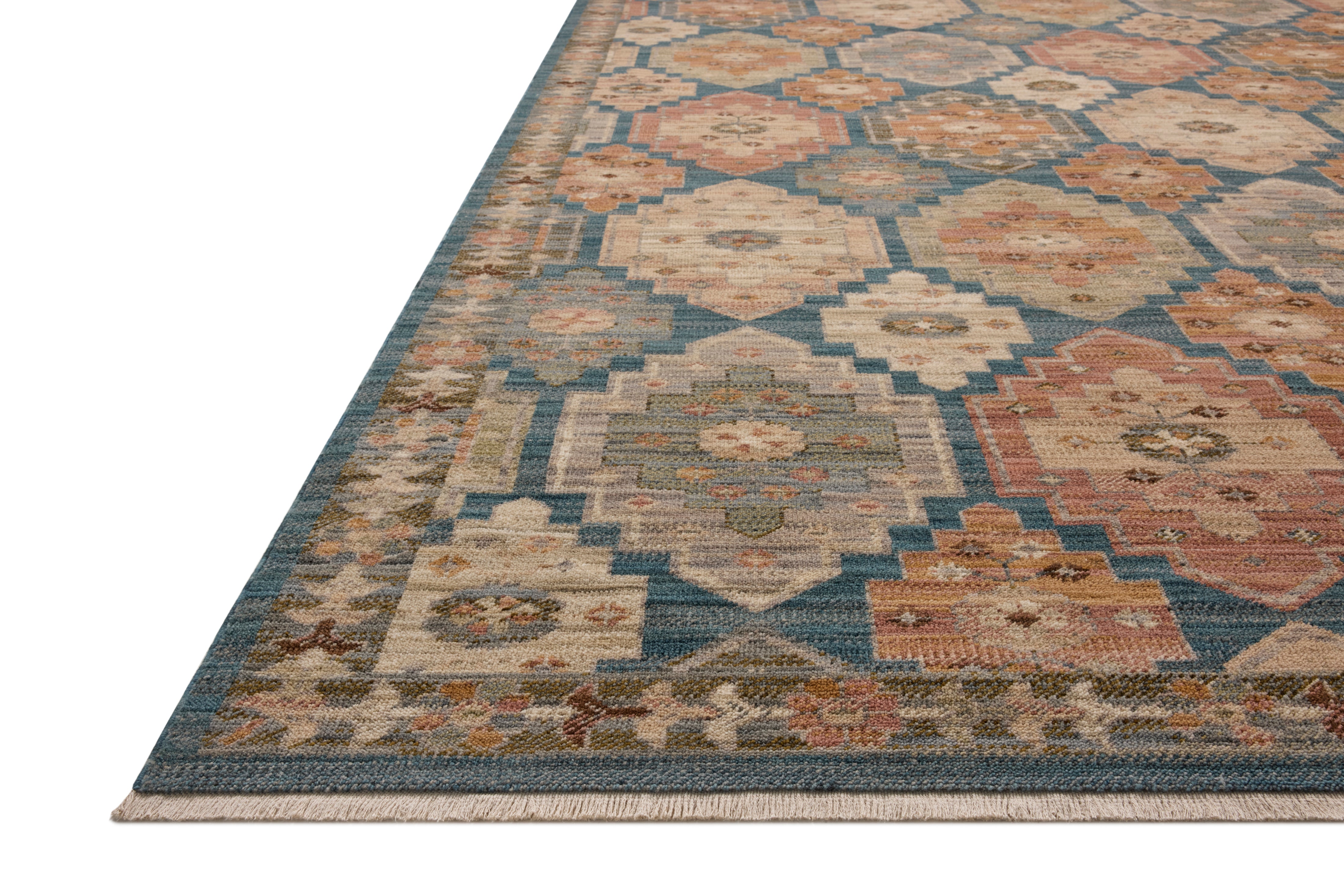 Loloi Reign Blue / Multi Rug RUGS - wool Loloi