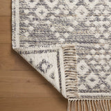 Angela Rose x Loloi Rivers Denim / Ivory Rug 0-RUGS-patterned Loloi