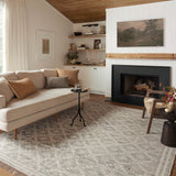 Angela Rose x Loloi Rivers Lagoon / Ivory Rug 0-RUGS-patterned Loloi