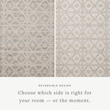 Angela Rose x Loloi Rivers Lagoon / Ivory Rug 0-RUGS-patterned Loloi