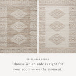 Angela Rose x Loloi Rivers Lilac / Ivory Rug 0-RUGS-patterned Loloi
