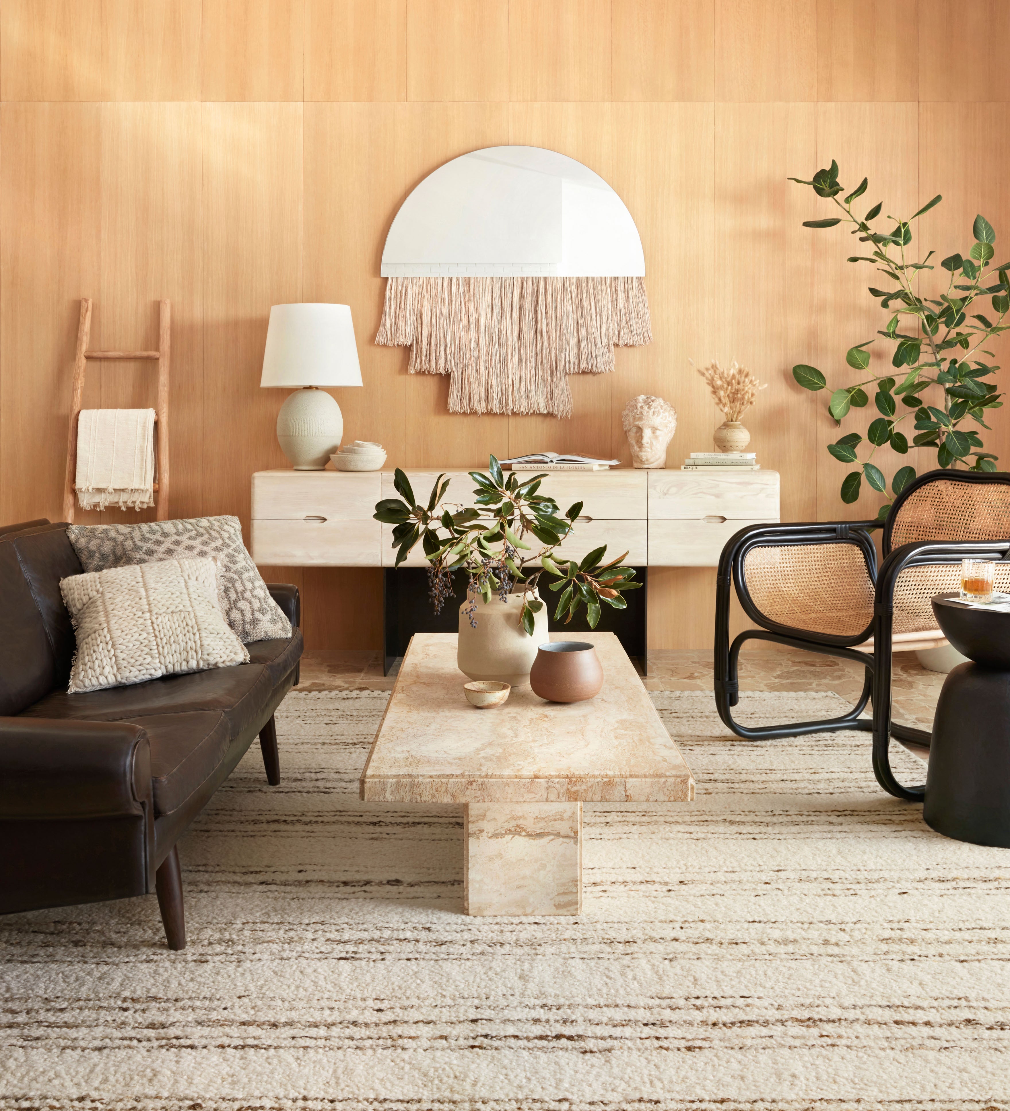 Loloi Roman Ivory / Pebble Rug
