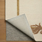 In-house sample - Loloi Romi Collection DESIGN - Rug Sample Loloi Ivory / Spice