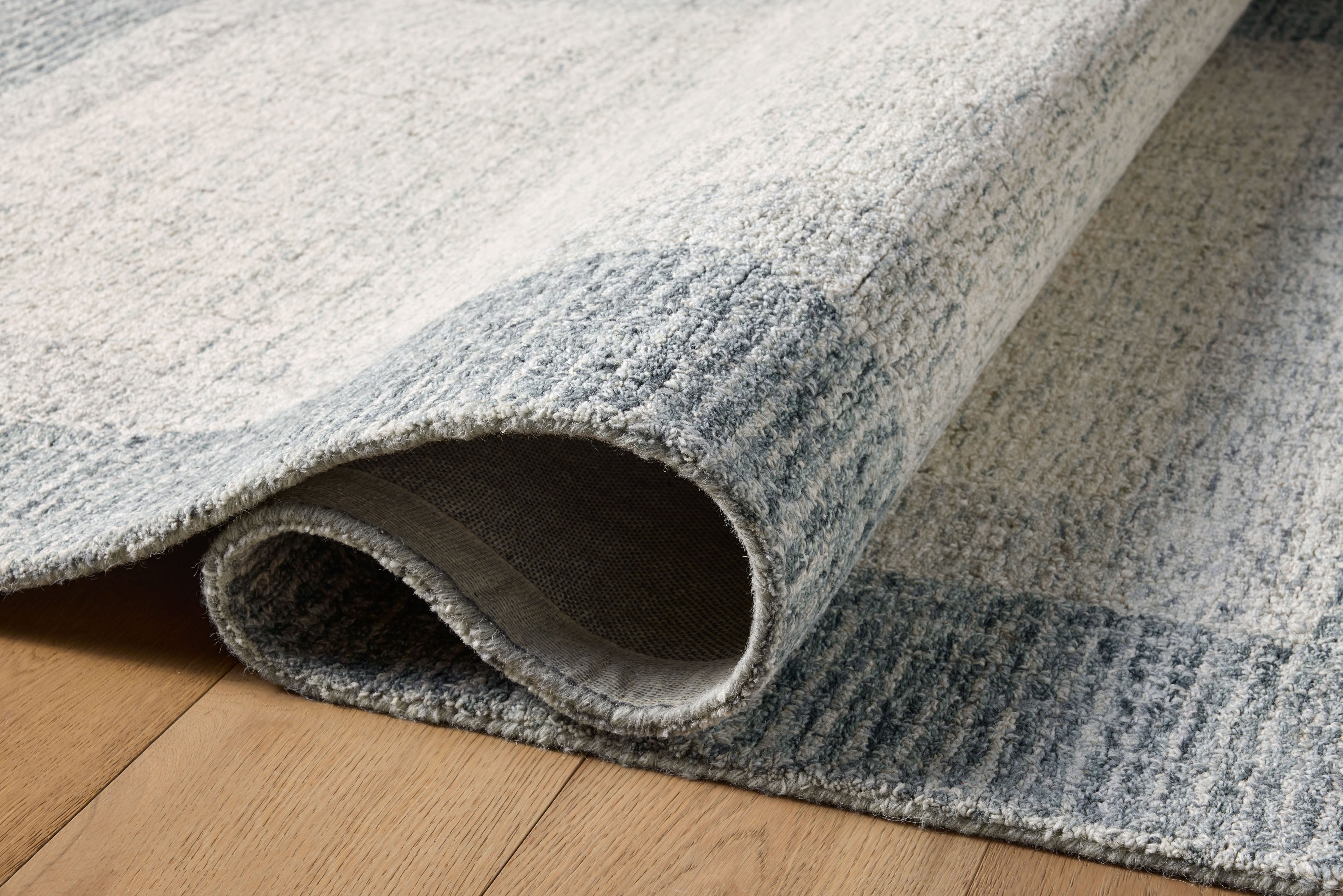 Loloi Rosina Grey / Blue Rug RUGS - wool Loloi