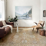 Chris Loves Julia x Loloi Rosemarie Gold / Sand Rug RUGS - patterned Loloi