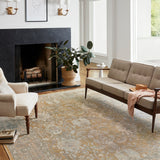 Chris Loves Julia x Loloi Rosemarie Gold / Sand Rug