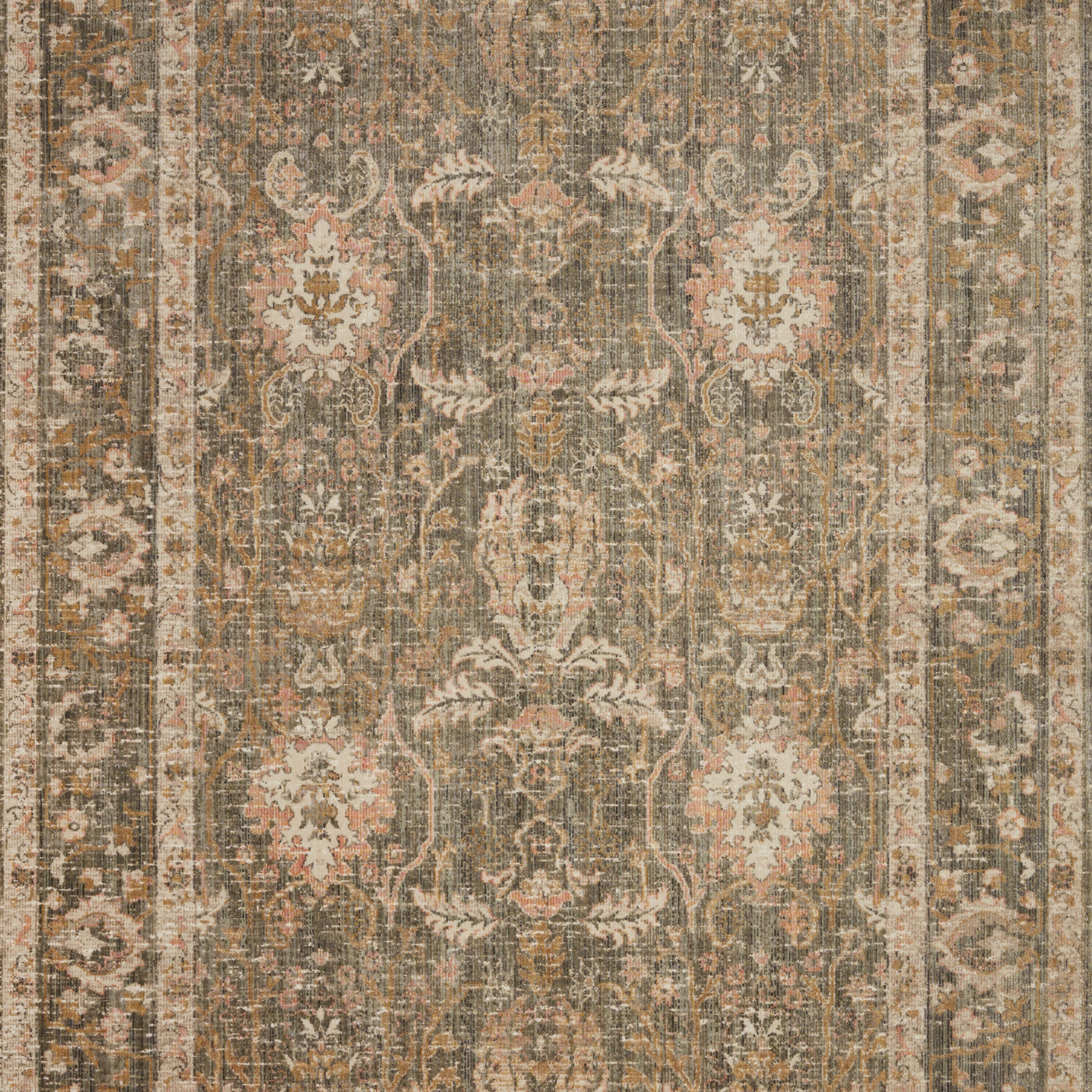 OVERSTOCK - Chris Loves Julia x Loloi Rosemarie Sage / Blush Rug - 2'7" x 8' IN STORE - Sale Rugs Loloi