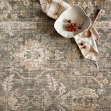 Chris Loves Julia x Loloi Rosemarie Sage / Blush Rug RUGS - patterned Loloi
