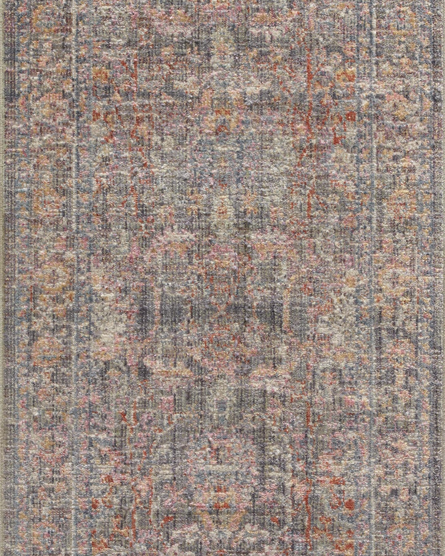 Chris Loves Julia x Loloi Rosemarie Stone / Multi Rug RUGS - patterned Loloi
