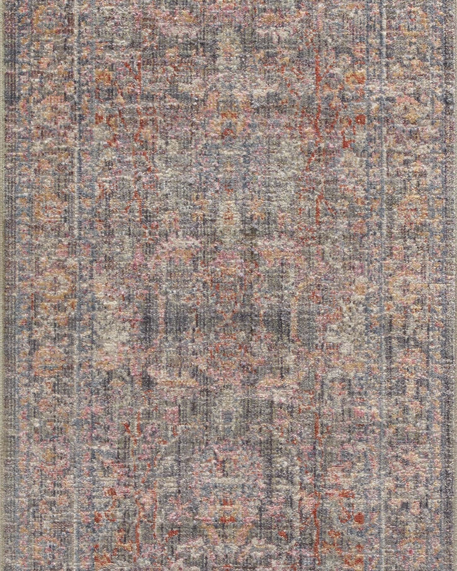 Chris Loves Julia x Loloi Rosemarie Stone / Multi Rug RUGS - patterned Loloi