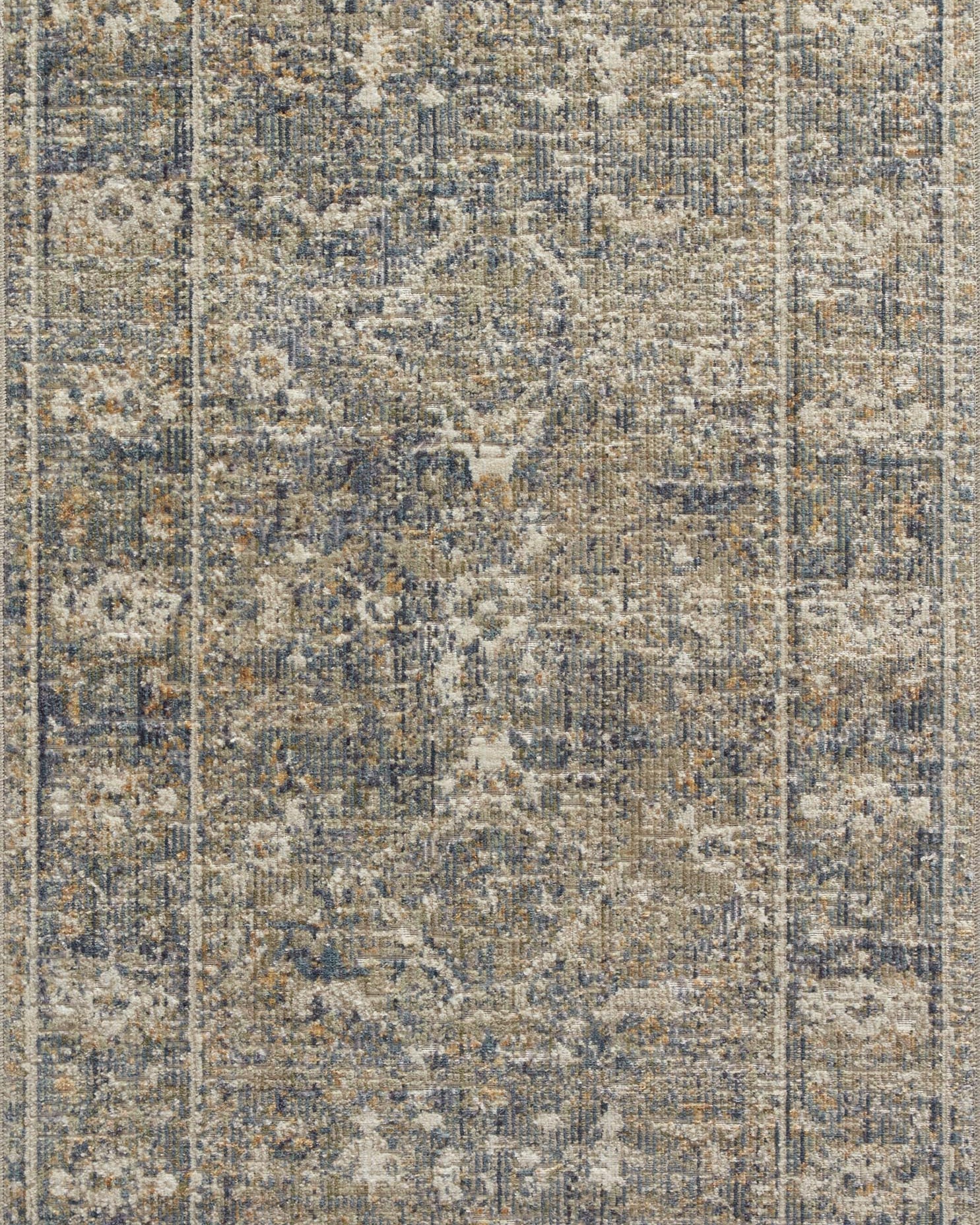 Chris Loves Julia x Loloi Rosemarie Sand / Lagoon Rug RUGS - patterned Loloi