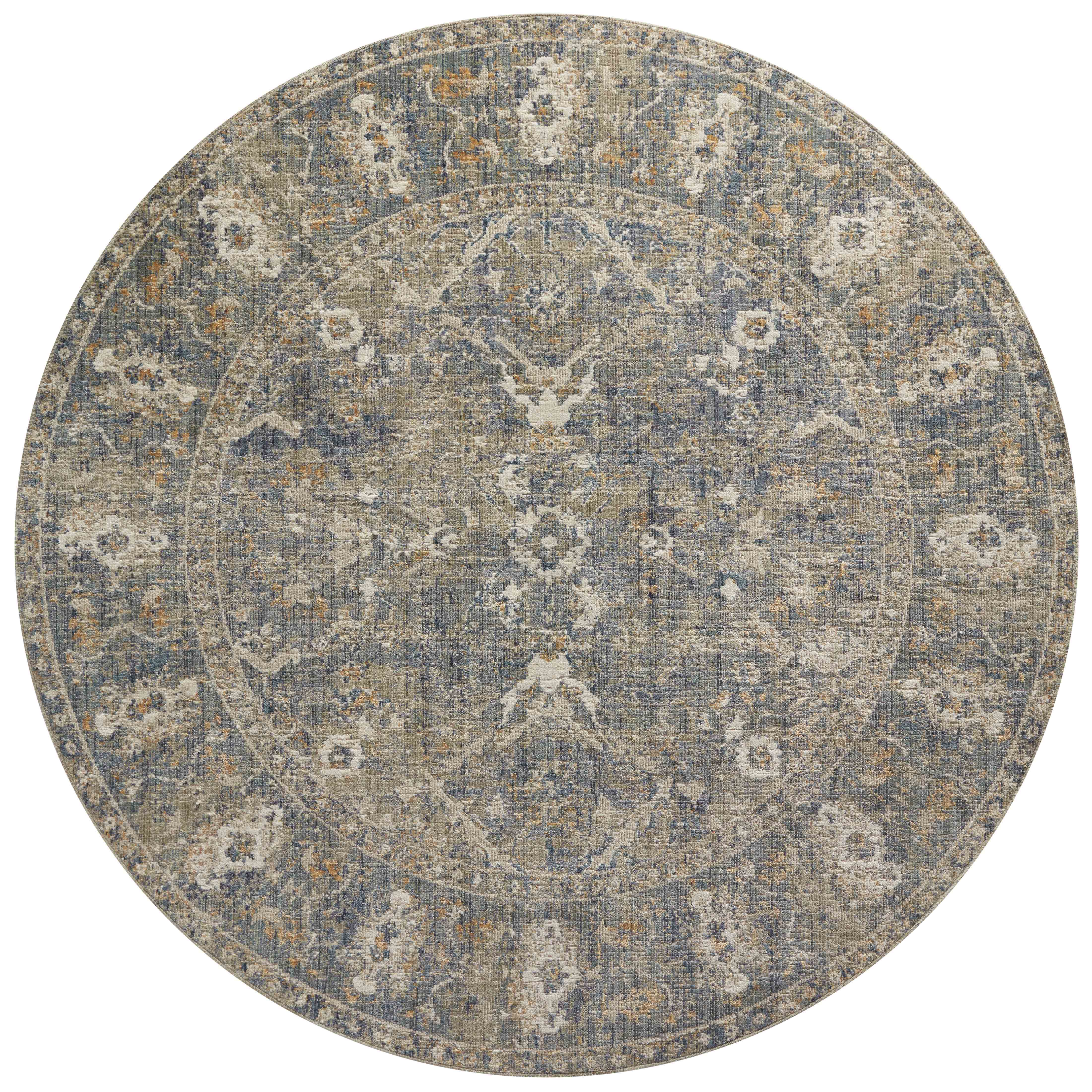 Chris Loves Julia x Loloi Rosemarie Sand / Lagoon Rug RUGS - patterned Loloi