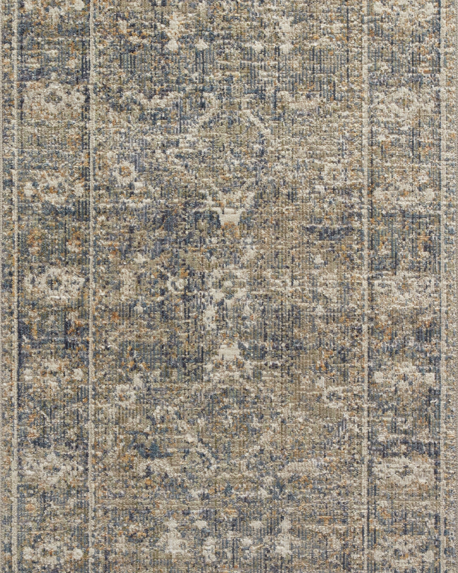 Chris Loves Julia x Loloi Rosemarie Sand / Lagoon Rug RUGS - patterned Loloi
