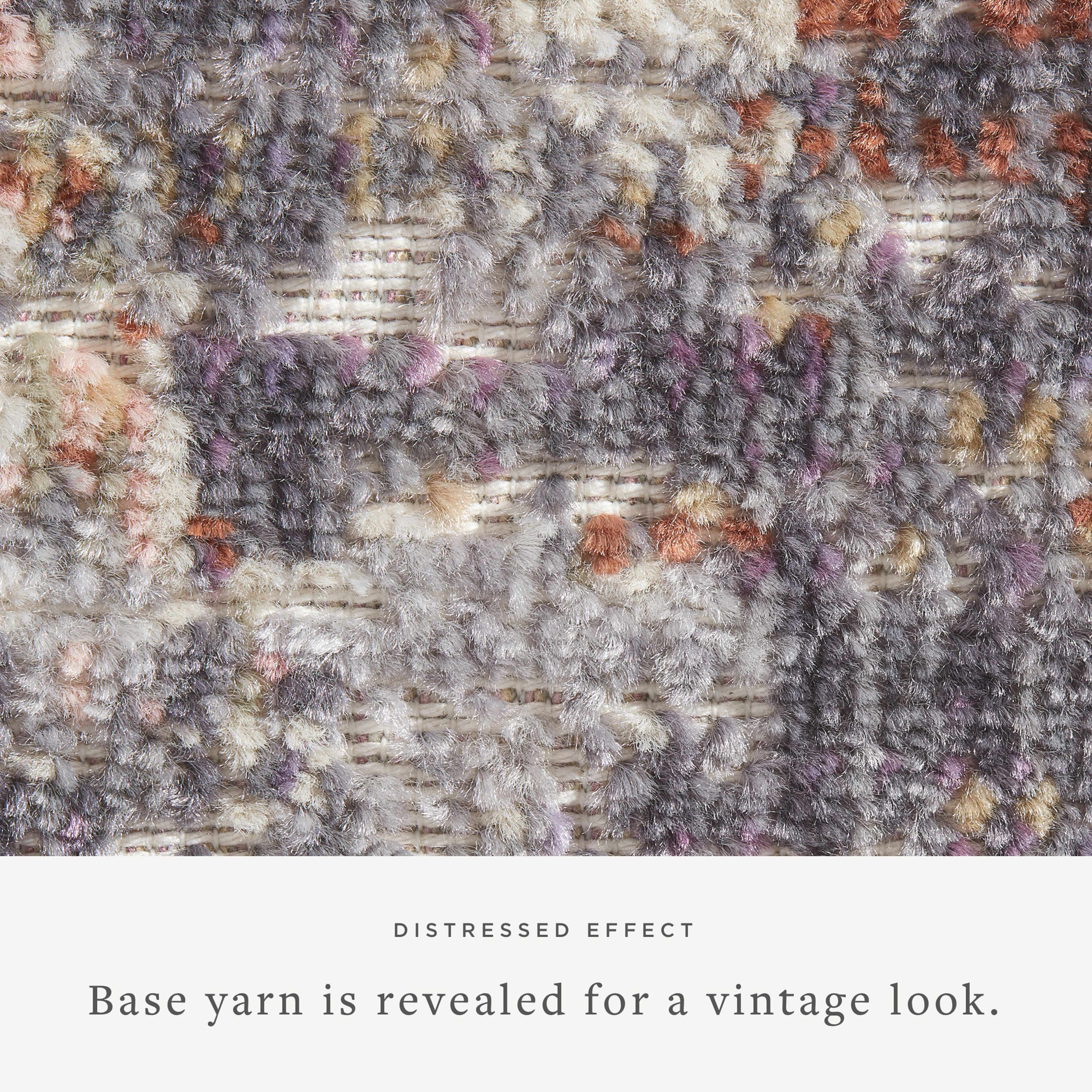 Chris Loves Julia x Loloi Rosemarie Graphite / Multi Rug RUGS - patterned Loloi