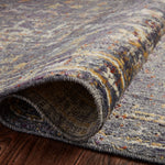 Chris Loves Julia x Loloi Rosemarie Graphite / Multi Rug RUGS - patterned Loloi