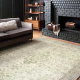 Loloi Rosette Ivory / Silver Rug RUGS - synthetic Loloi