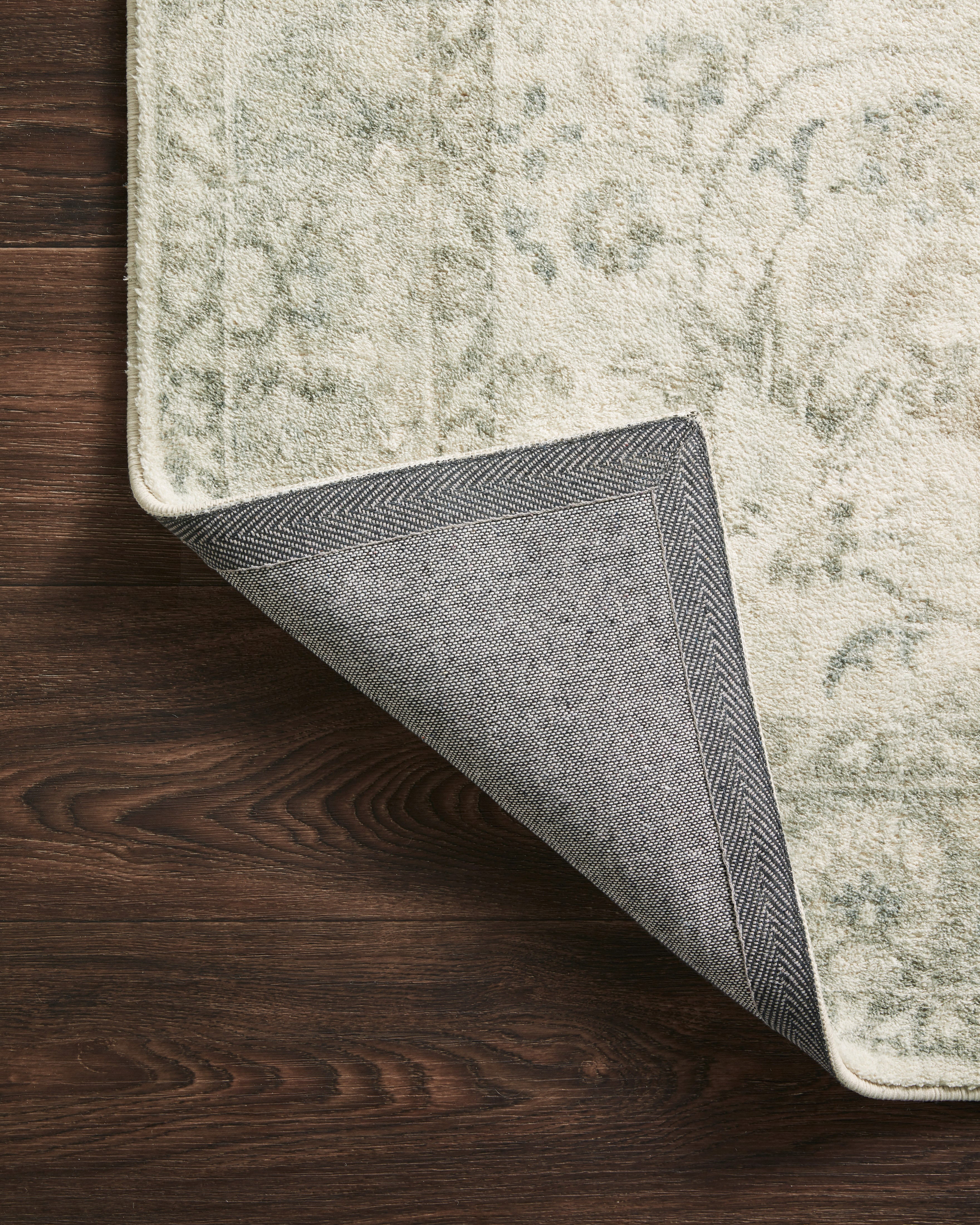 Loloi Rosette Ivory / Silver Rug RUGS - synthetic Loloi