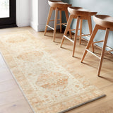 Loloi Rosette Ivory / Terracotta Rug RUGS - synthetic Loloi