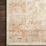 Loloi Rosette Ivory / Terracotta Rug RUGS - synthetic Loloi