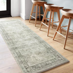 Loloi Rosette Steel / Graphite Rug RUGS - synthetic Loloi