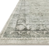 Loloi Rosette Steel / Graphite Rug RUGS - synthetic Loloi