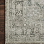 Loloi Rosette Steel / Graphite Rug RUGS - synthetic Loloi